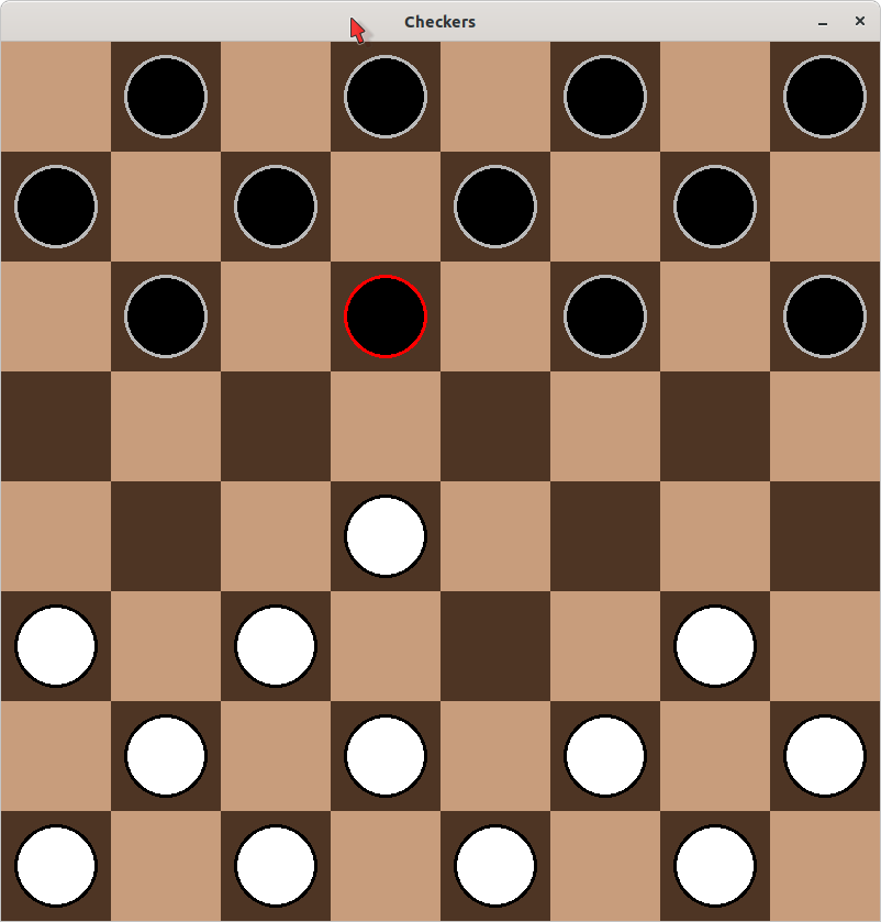Checkers is a classic board game for two players