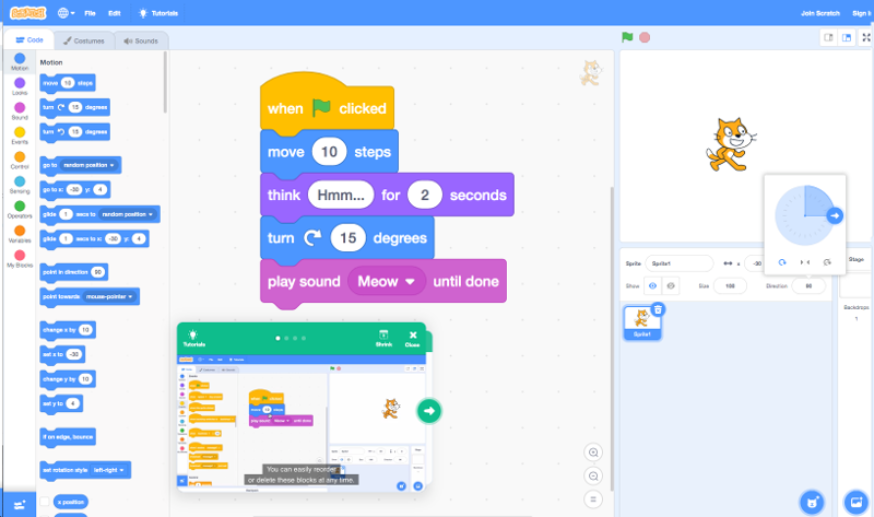 Learning with Scratch