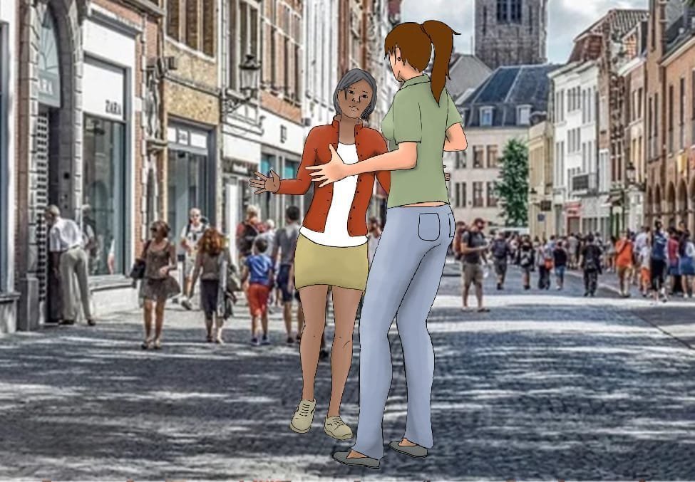  -A mi niño le hemos puesto gafas. -¡Oh! ¡Qué nombre más feo!