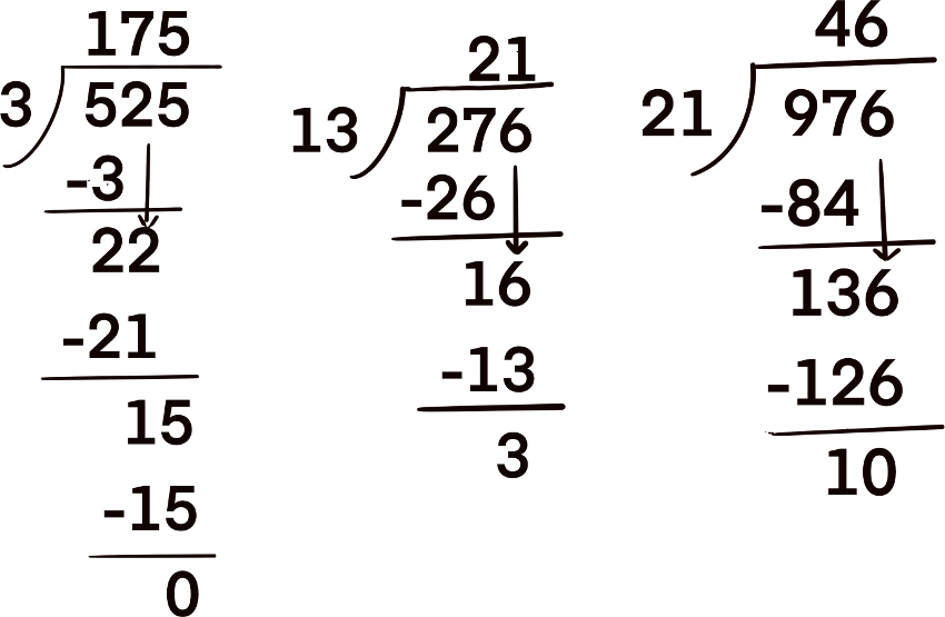 2- or 3-Digit Division