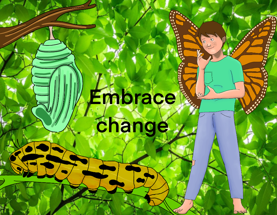 Accept and embrace change, it is absolutely inevitable, there is nothing that we can do about it