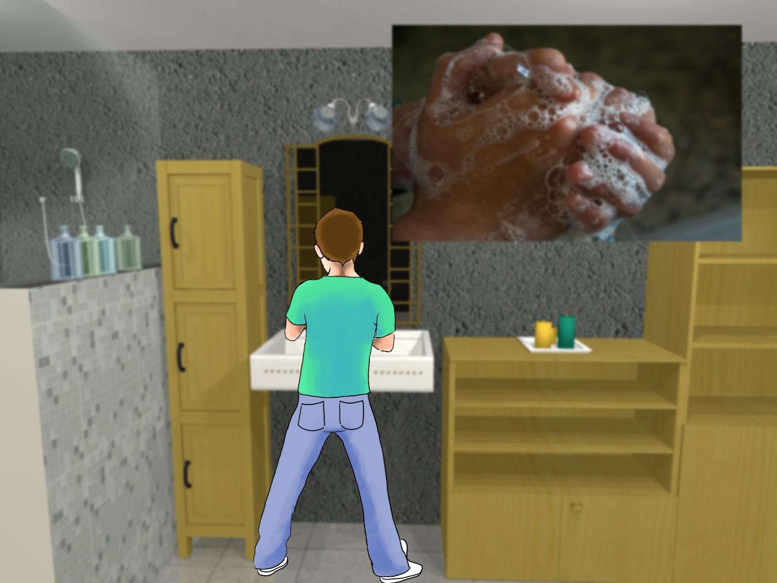 Lávate las manos con frecuencia, con mucho jabón y agua tibia