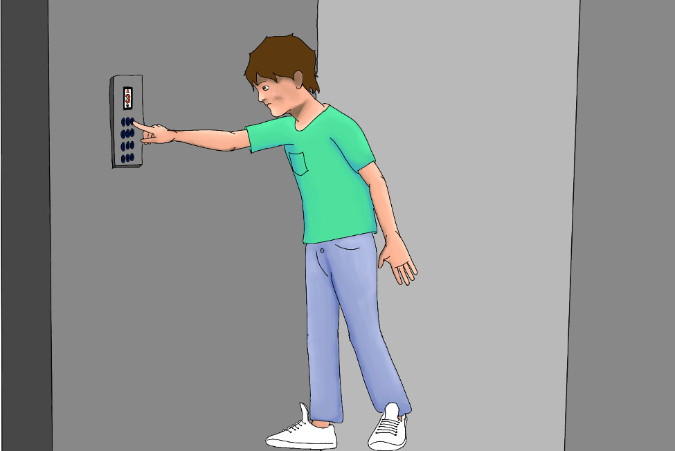 Pulsa cualquier otro botón a otra planta para comprobar si el ascensor se pone en marcha