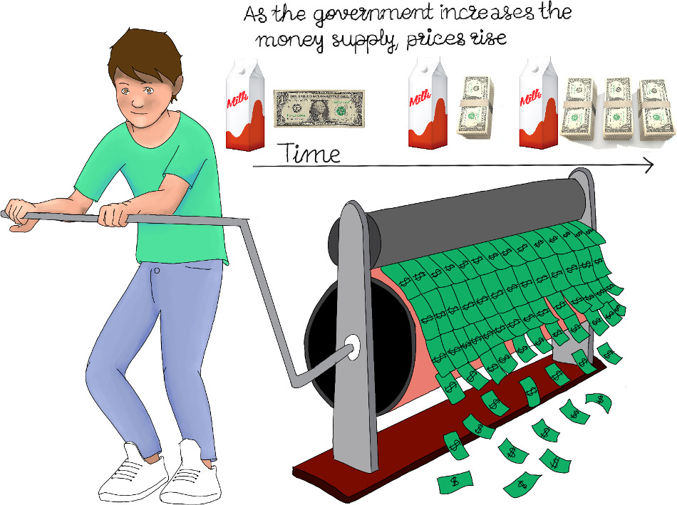 Printing money is merely taxation in another form. Rather than robbing citizens of their money, government robs their money of its purchasing power, Peter Schiff