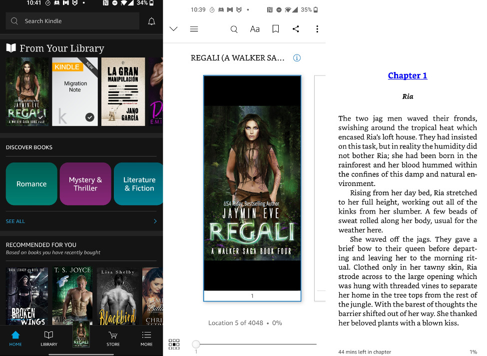 Kindle Reader for Android